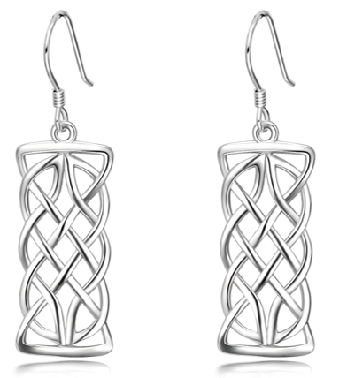 Sterling Silver Filigree Hook Earring