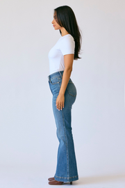 Petite Length Flare Tummy Control