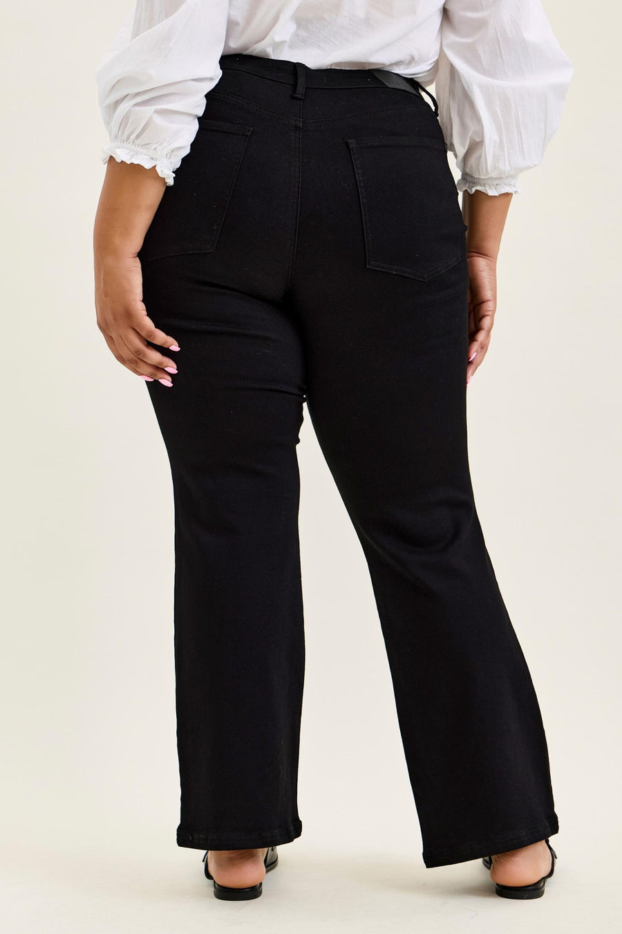 Tummy Control Bootcut- Jet Black