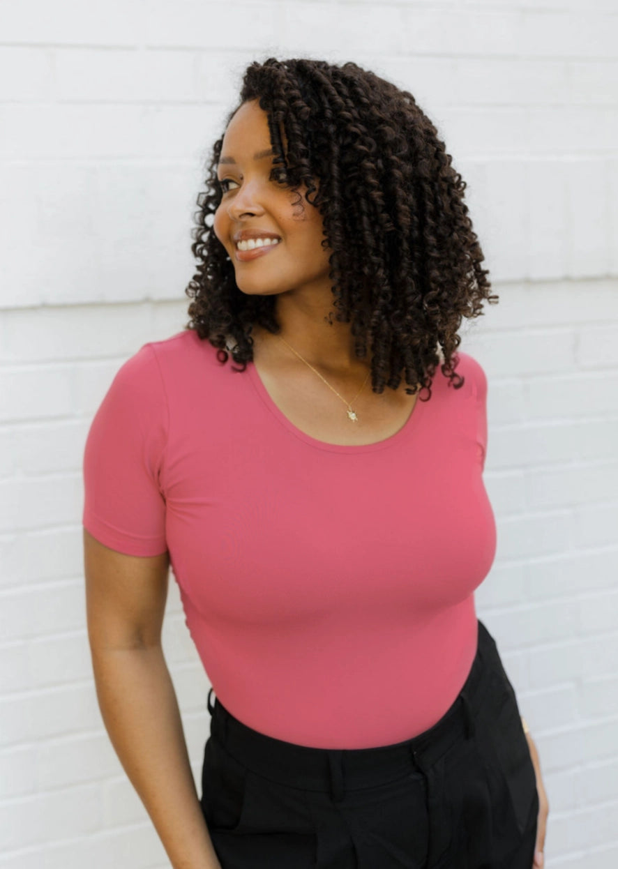 Reversible Short Sleeve Top
