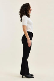 Petite Length Tummy Control Bootcut- Jet Black
