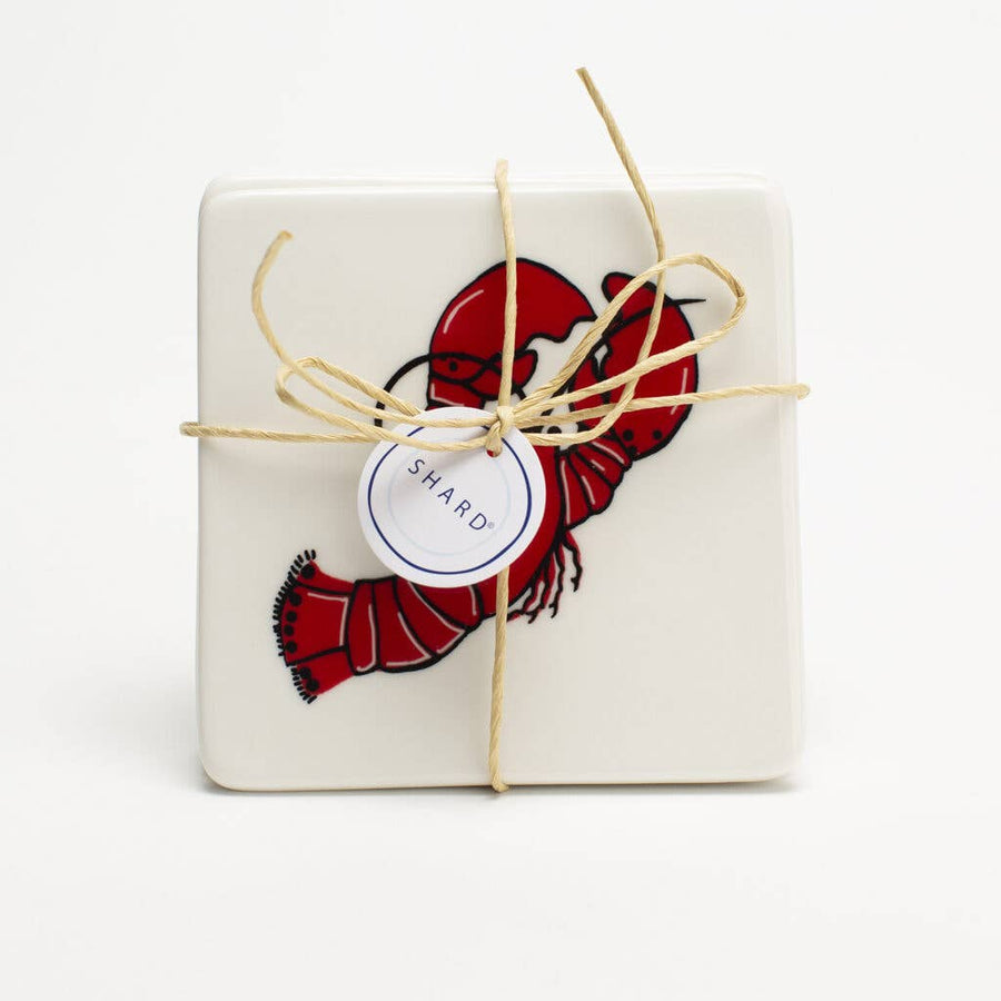 Lobster 4 Piece Coaster Set