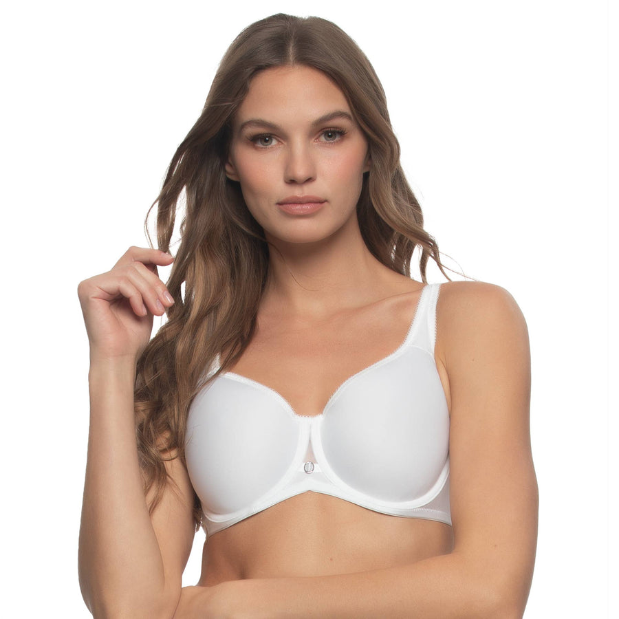 Celestial Seamless T-shirt Full Coverage Bra - White