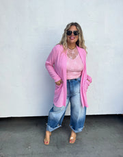 Lola Cardigan- Pink