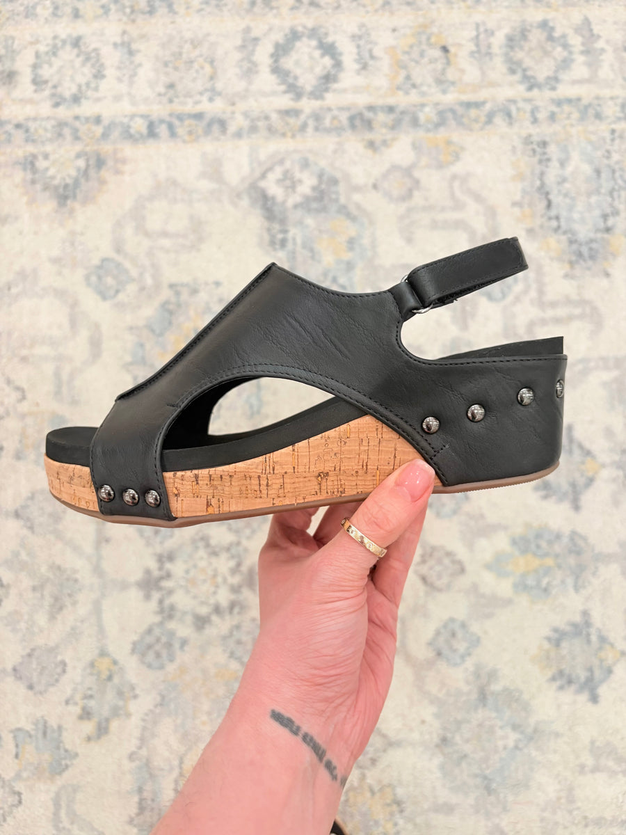 Volta Wedge- Black