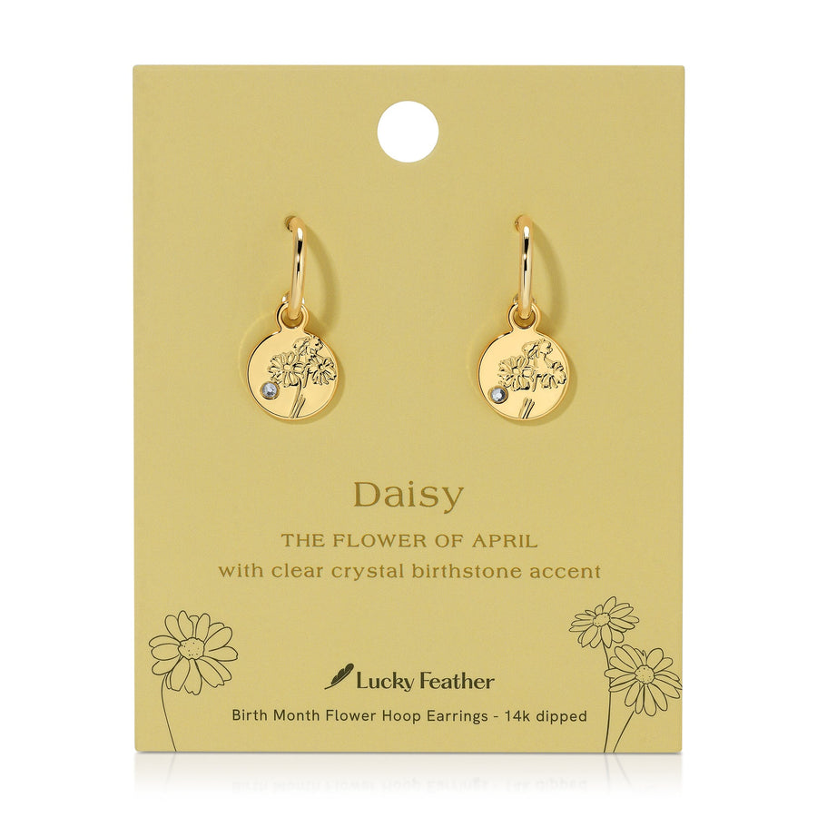 Birth Month Flower Earrings