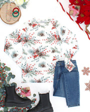 WAREHOUSE ONLY Blair Long Sleeve Top - Pineberry
