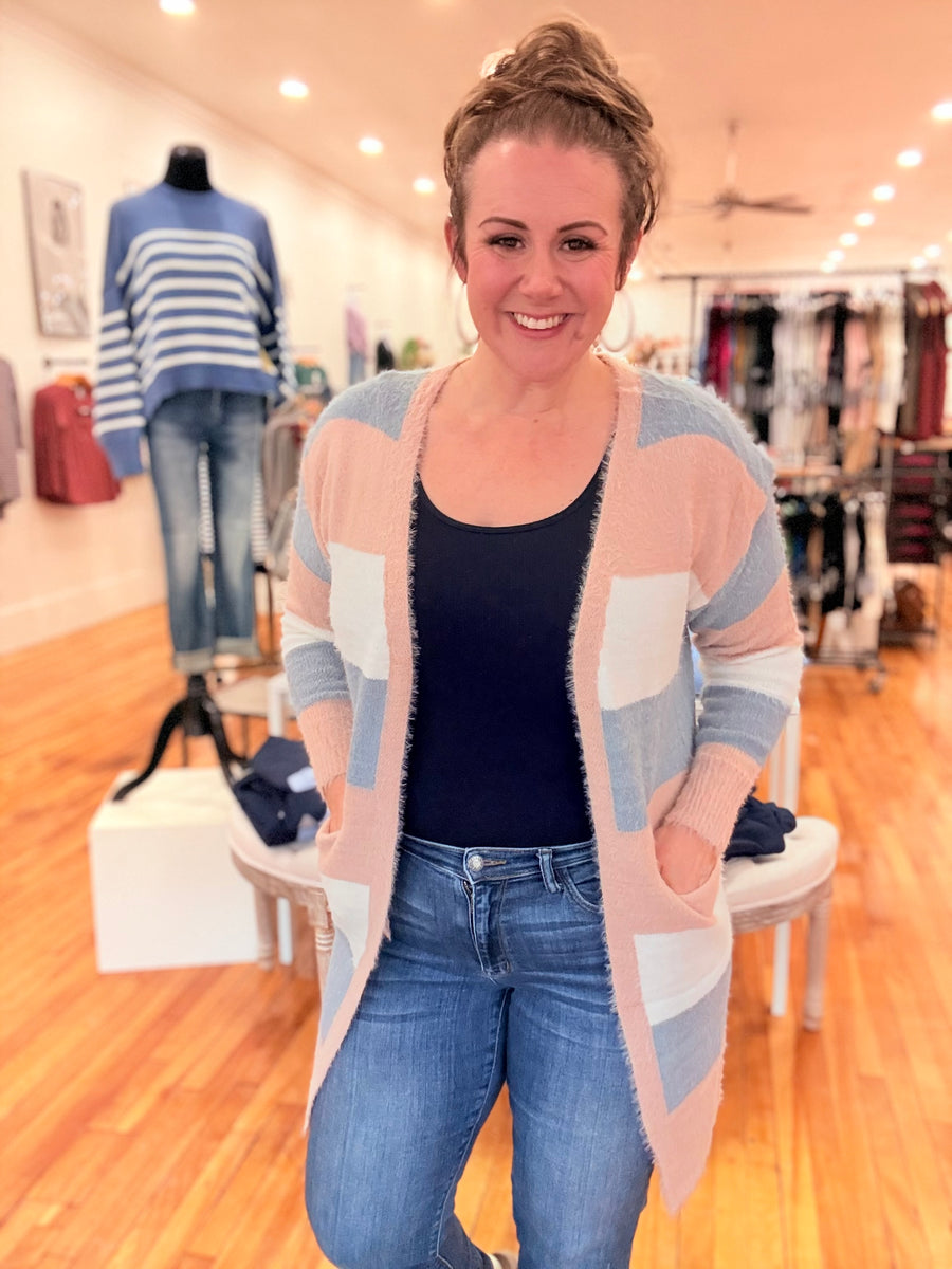 Striped Slouchy Cardigan