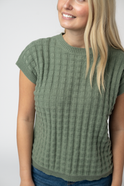 WAREHOUSE ONLY Kelly Knitted Top - Sage