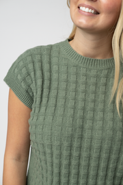 WAREHOUSE ONLY Kelly Knitted Top - Sage
