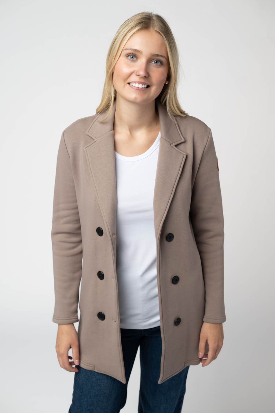 WAREHOUSE ONLY Scarlett Sweater Jacket - Mocha
