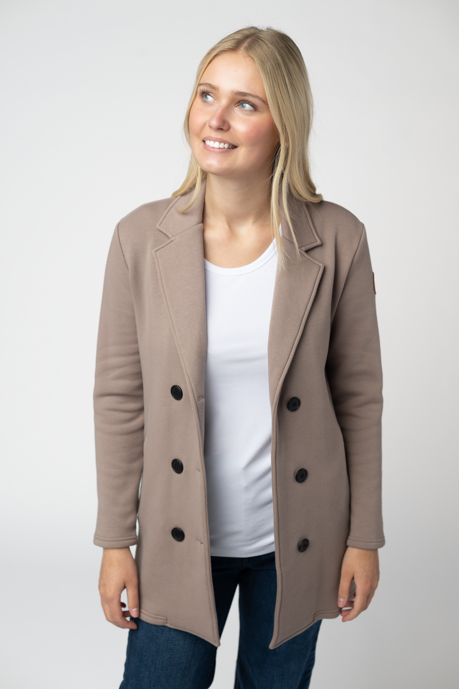WAREHOUSE ONLY Scarlett Sweater Jacket - Mocha