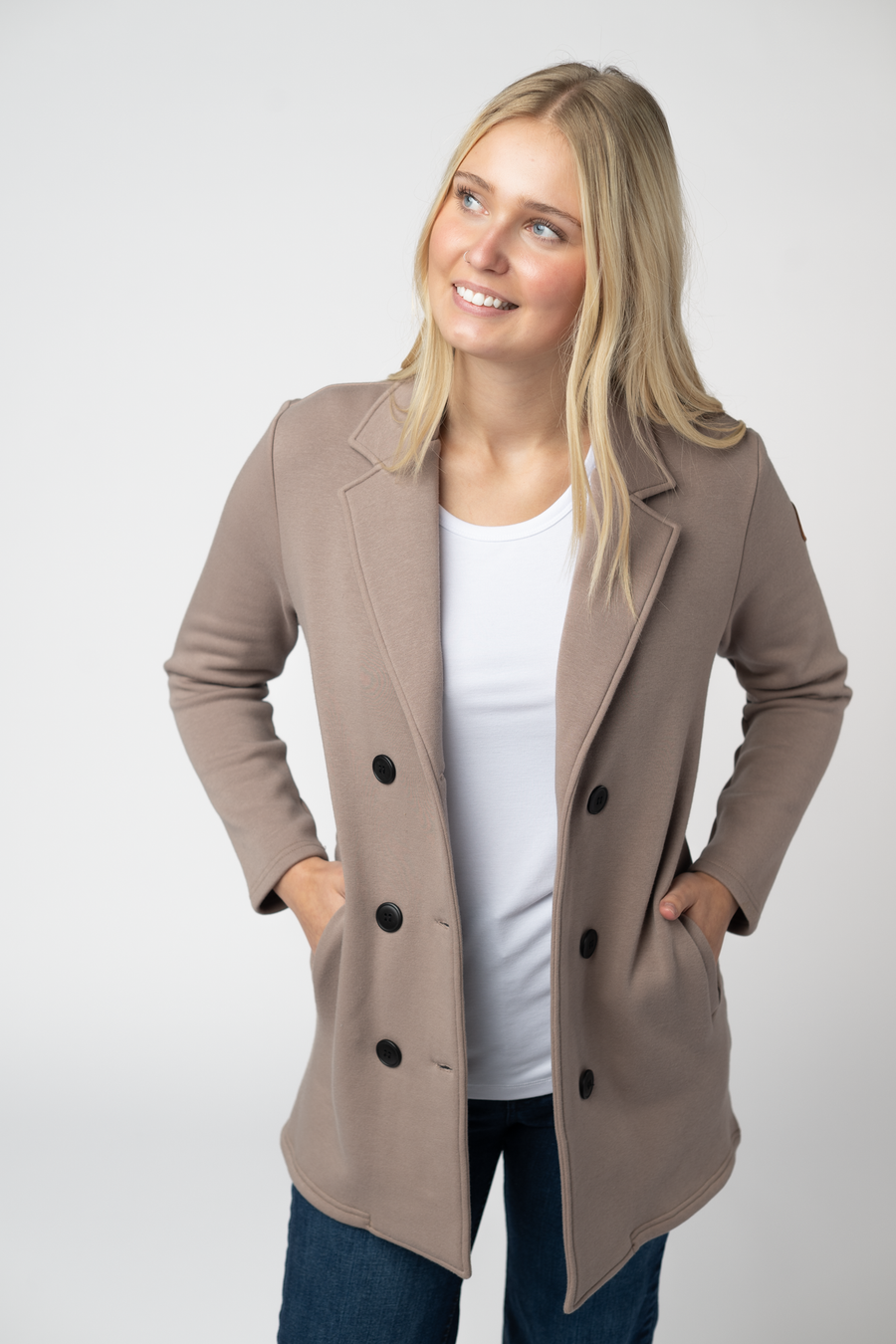 WAREHOUSE ONLY Scarlett Sweater Jacket - Mocha