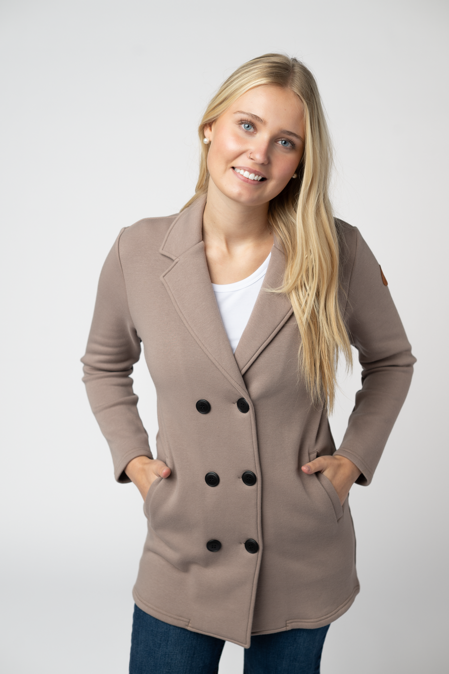 WAREHOUSE ONLY Scarlett Sweater Jacket - Mocha