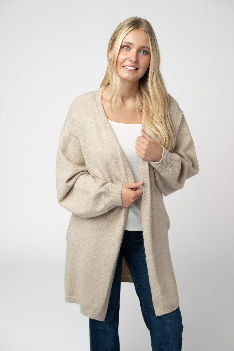WAREHOUSE ONLY Cozy Cardigan - Tan