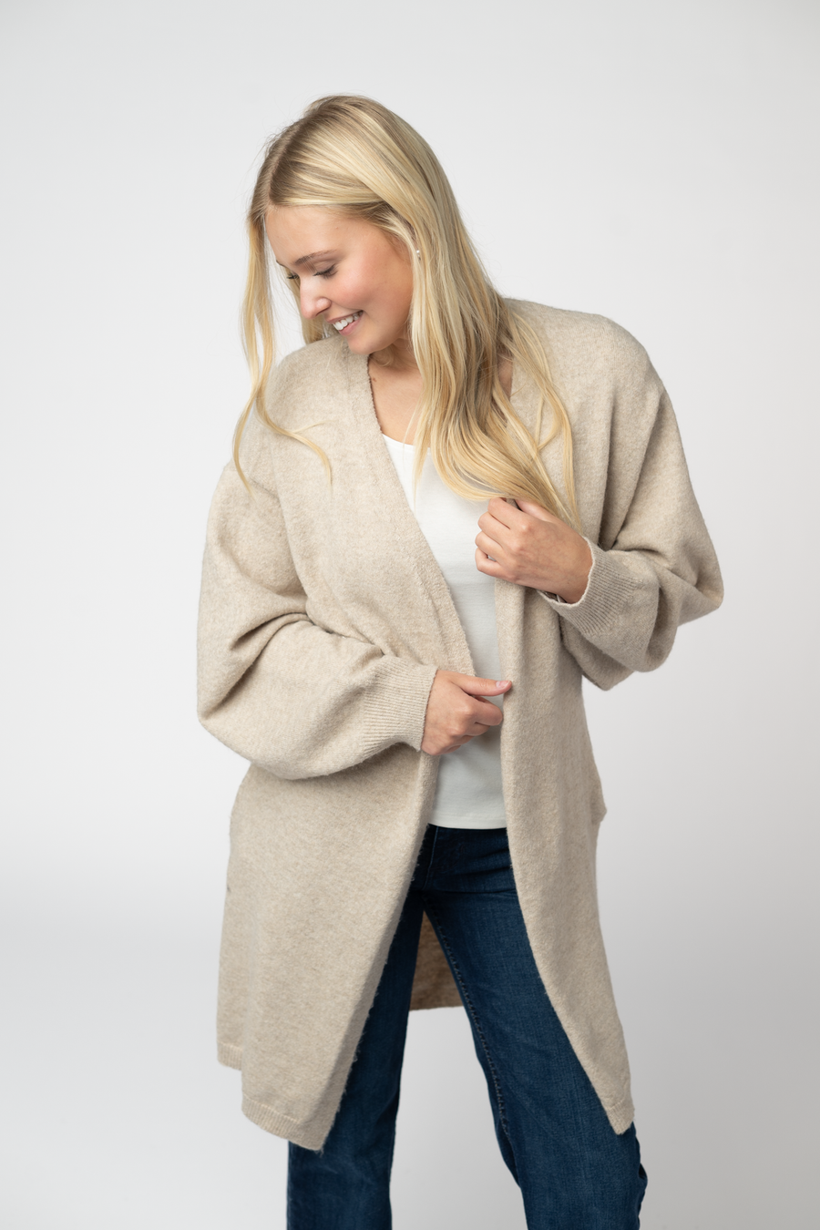 WAREHOUSE ONLY Cozy Cardigan - Tan