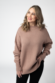 WAREHOUSE ONLY Aurora Cozy Sweater - Rose Gold