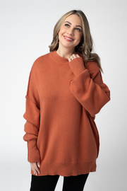 WAREHOUSE ONLY Aurora Cozy Sweater - Pumpkin Spice