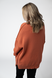 WAREHOUSE ONLY Aurora Cozy Sweater - Pumpkin Spice
