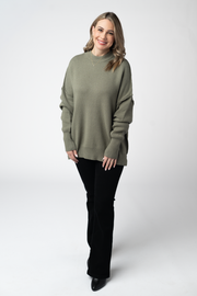 WAREHOUSE ONLY Aurora Cozy Sweater - Light Olive