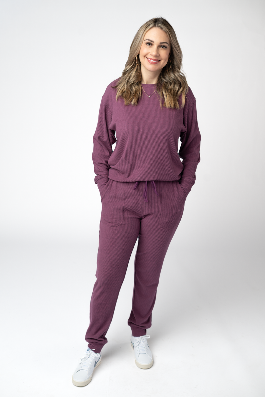 WAREHOUSE ONLY Corrine Joggers - Plum