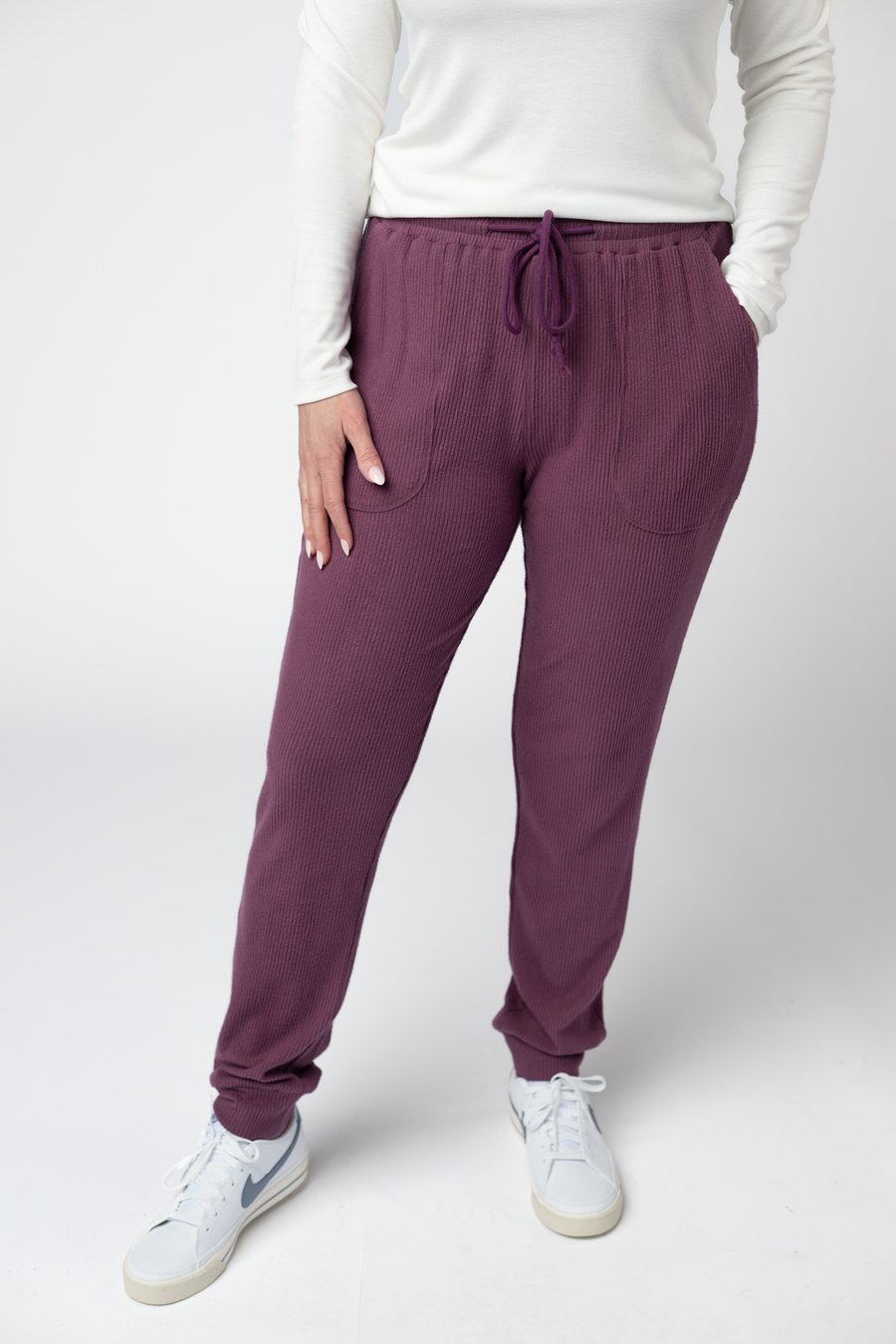 WAREHOUSE ONLY Corrine Joggers - Plum