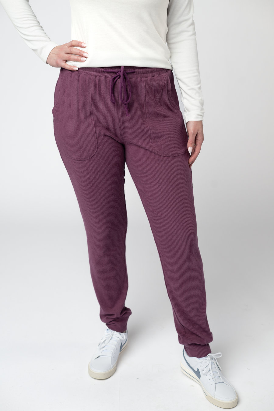WAREHOUSE ONLY Corrine Joggers - Plum