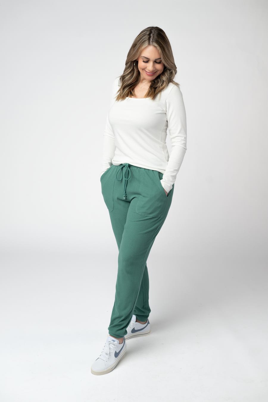 WAREHOUSE ONLY Corrine Joggers - Fern