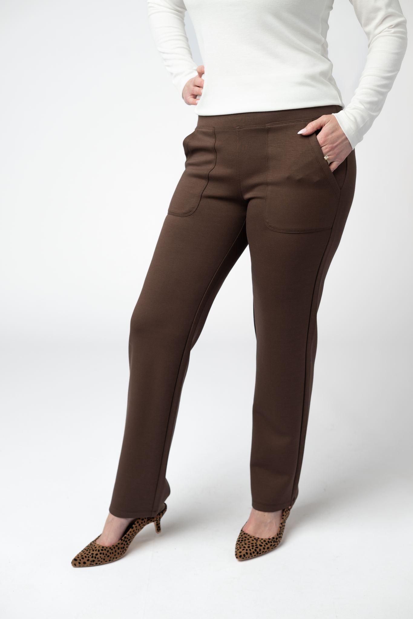 WAREHOUSE ONLY Luxe Ankle Bottoms- Brown