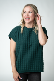 WAREHOUSE ONLY Kelly Knitted Top - Evergreen