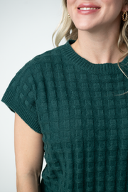WAREHOUSE ONLY Kelly Knitted Top - Evergreen