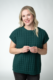 WAREHOUSE ONLY Kelly Knitted Top - Evergreen