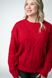 WAREHOUSE ONLY Carson Pullover - Red