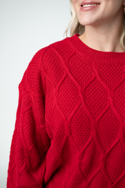 WAREHOUSE ONLY Carson Pullover - Red