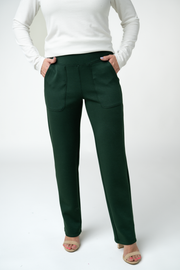 WAREHOUSE ONLY Luxe Ankle Bottoms- Evergreen