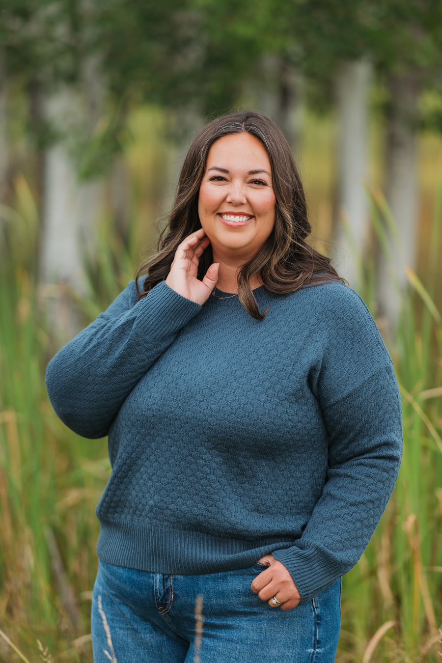 WAREHOUSE ONLY Gianna Pullover Sweater - Teal