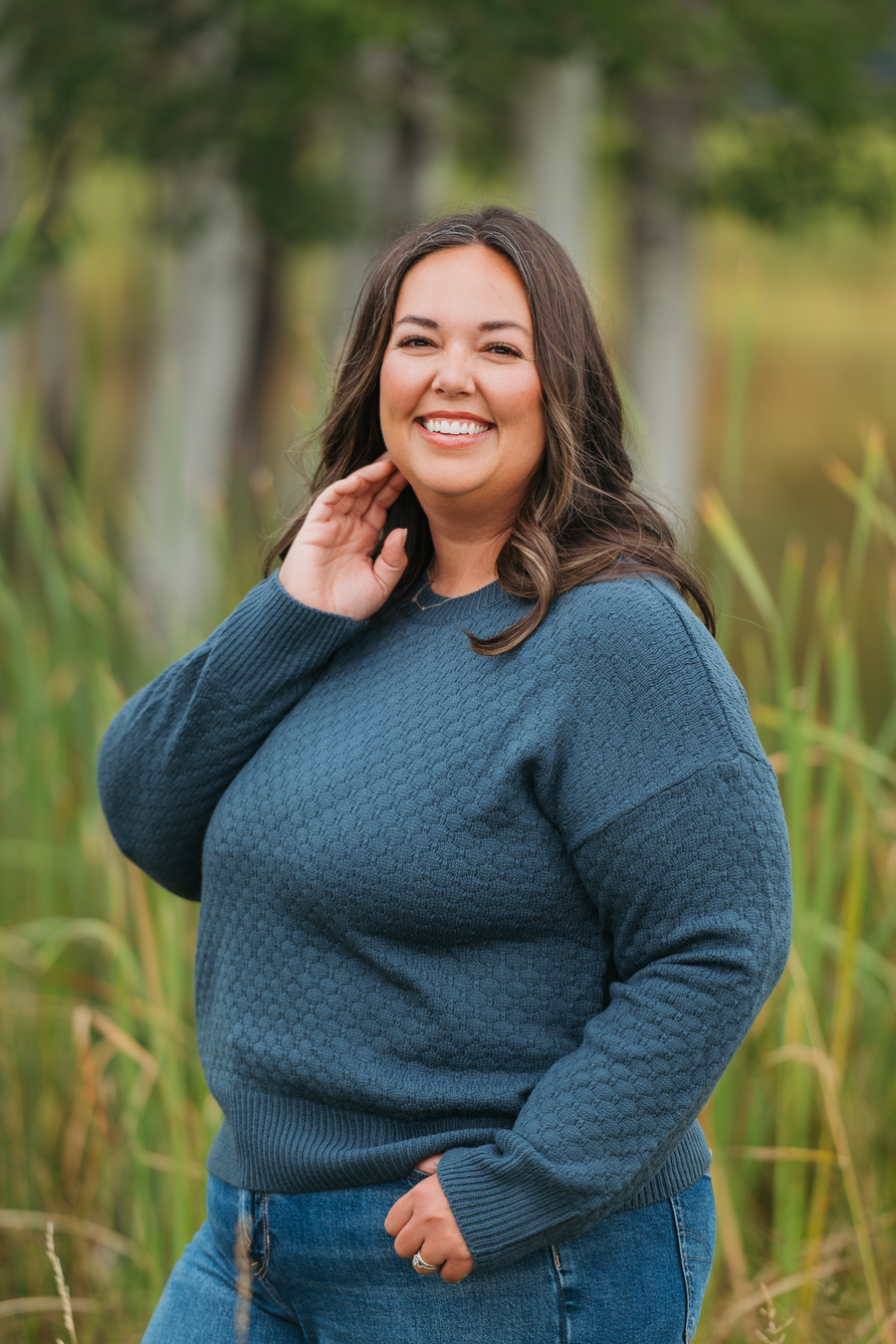 WAREHOUSE ONLY Gianna Pullover Sweater - Teal