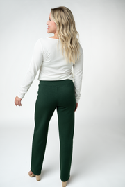 WAREHOUSE ONLY Luxe Ankle Bottoms- Evergreen