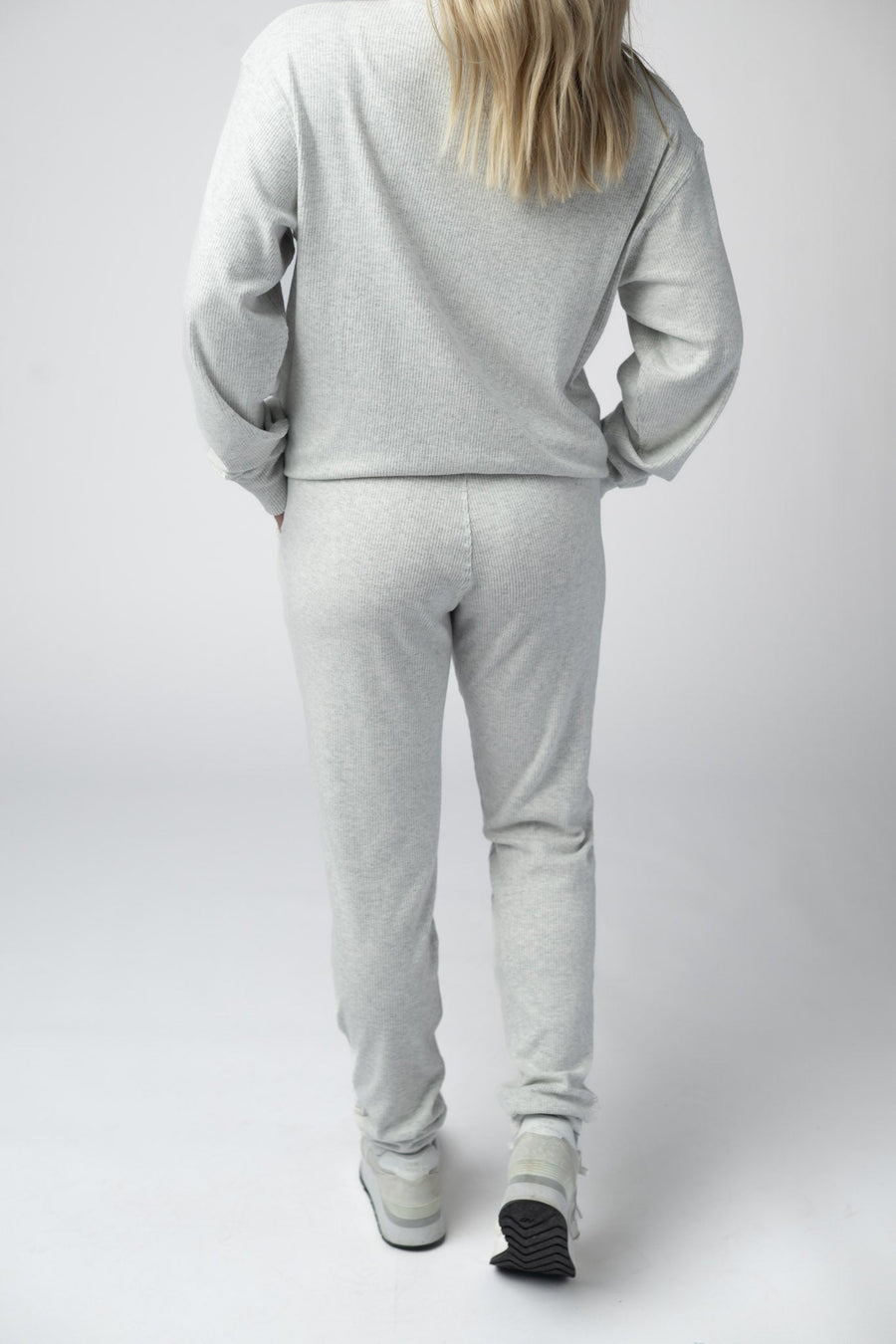 WAREHOUSE Corrine Joggers - Light Grey