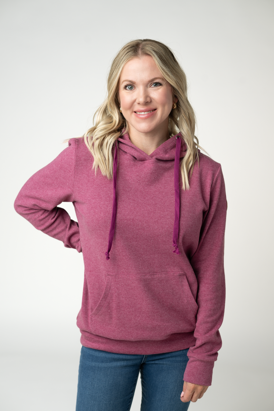 WAREHOUSE ONLY Hailey Hoodie - Raspberry