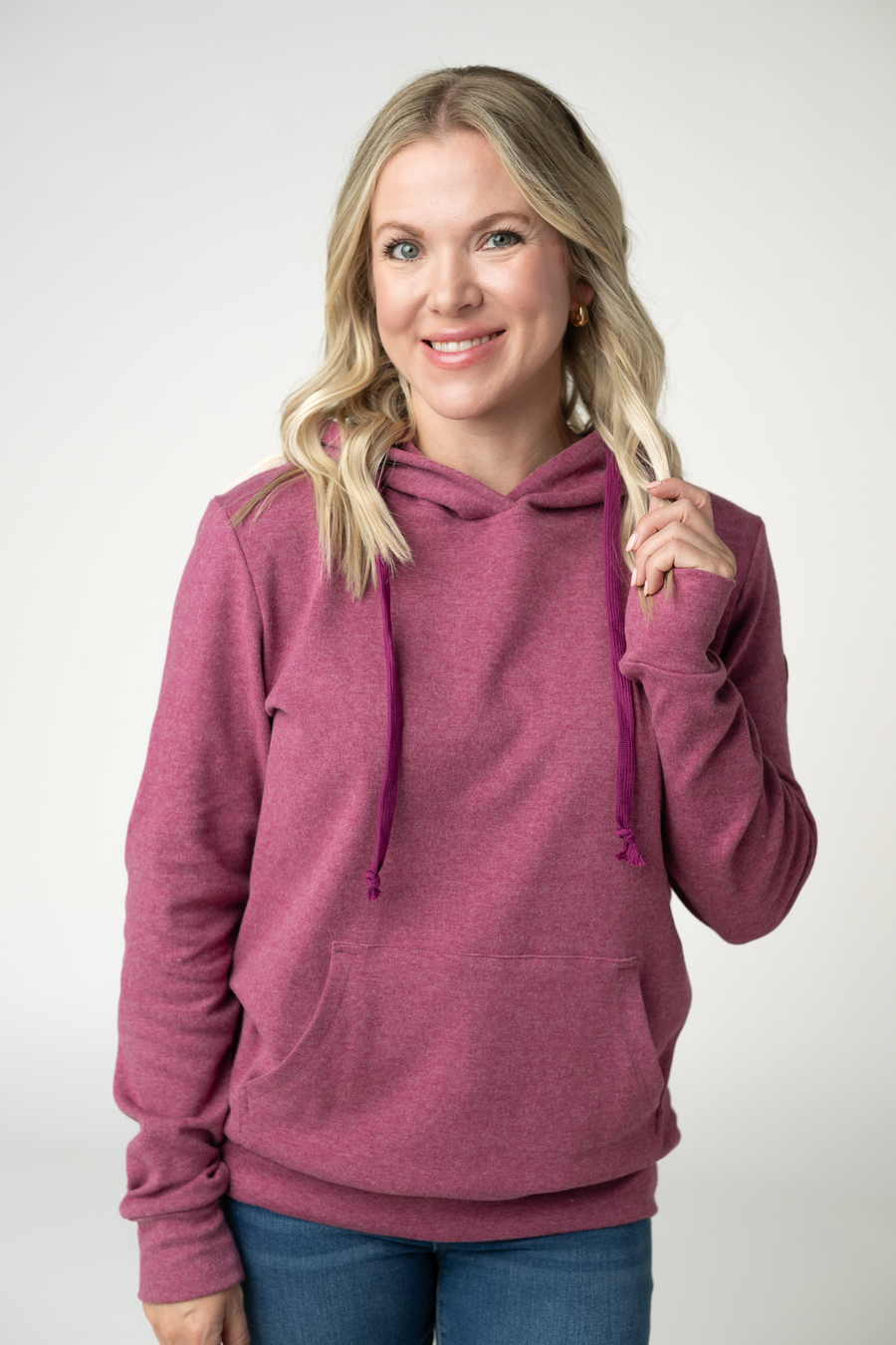 WAREHOUSE ONLY Hailey Hoodie - Raspberry
