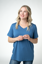 WAREHOUSE ONLY Sophie Top - Winter Blue