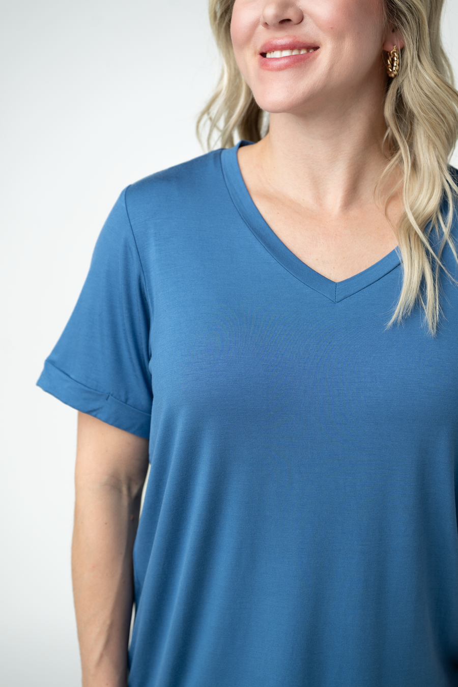 WAREHOUSE ONLY Sophie Top - Winter Blue