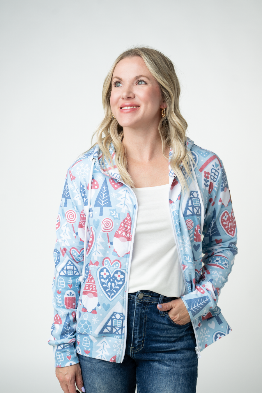 WAREHOUSE ONLY Fullzip Hoodie - Winter Gnome
