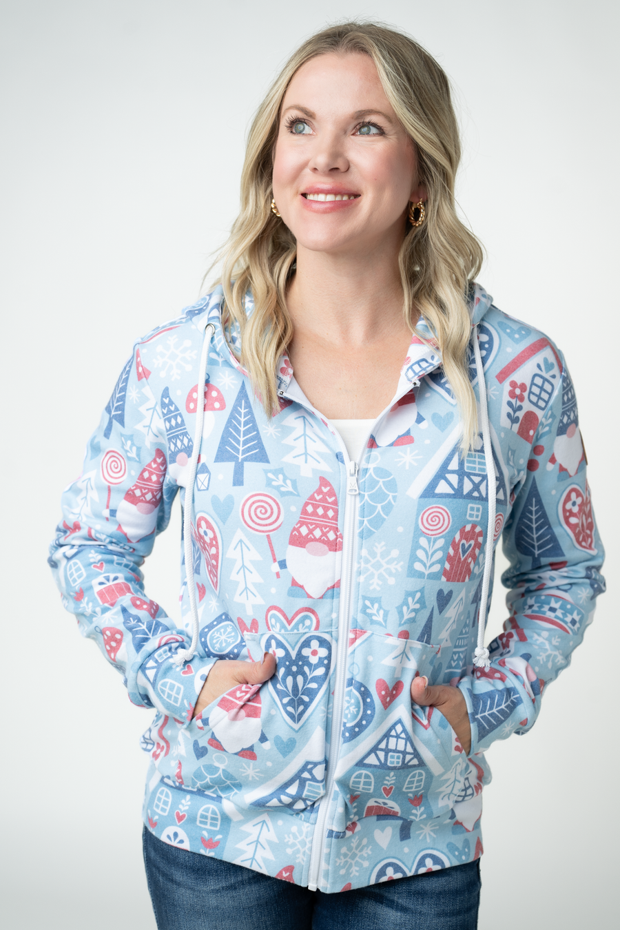 WAREHOUSE ONLY Fullzip Hoodie - Winter Gnome
