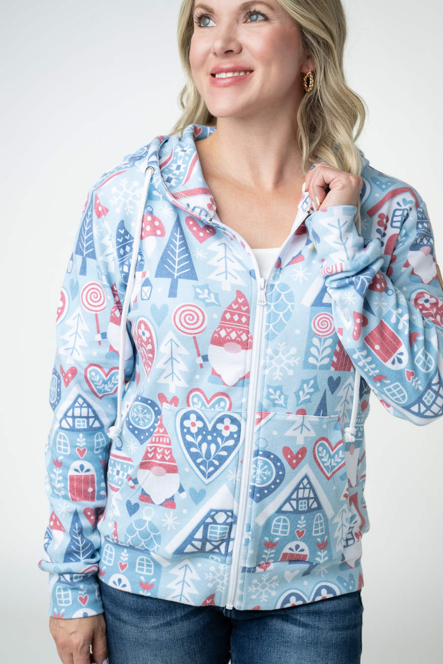 WAREHOUSE ONLY Fullzip Hoodie - Winter Gnome
