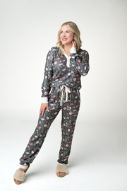 WAREHOUSE ONLY Cozy Pajama Set - Wildflower Meadow