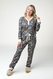 WAREHOUSE ONLY Cozy Pajama Set - Wildflower Meadow