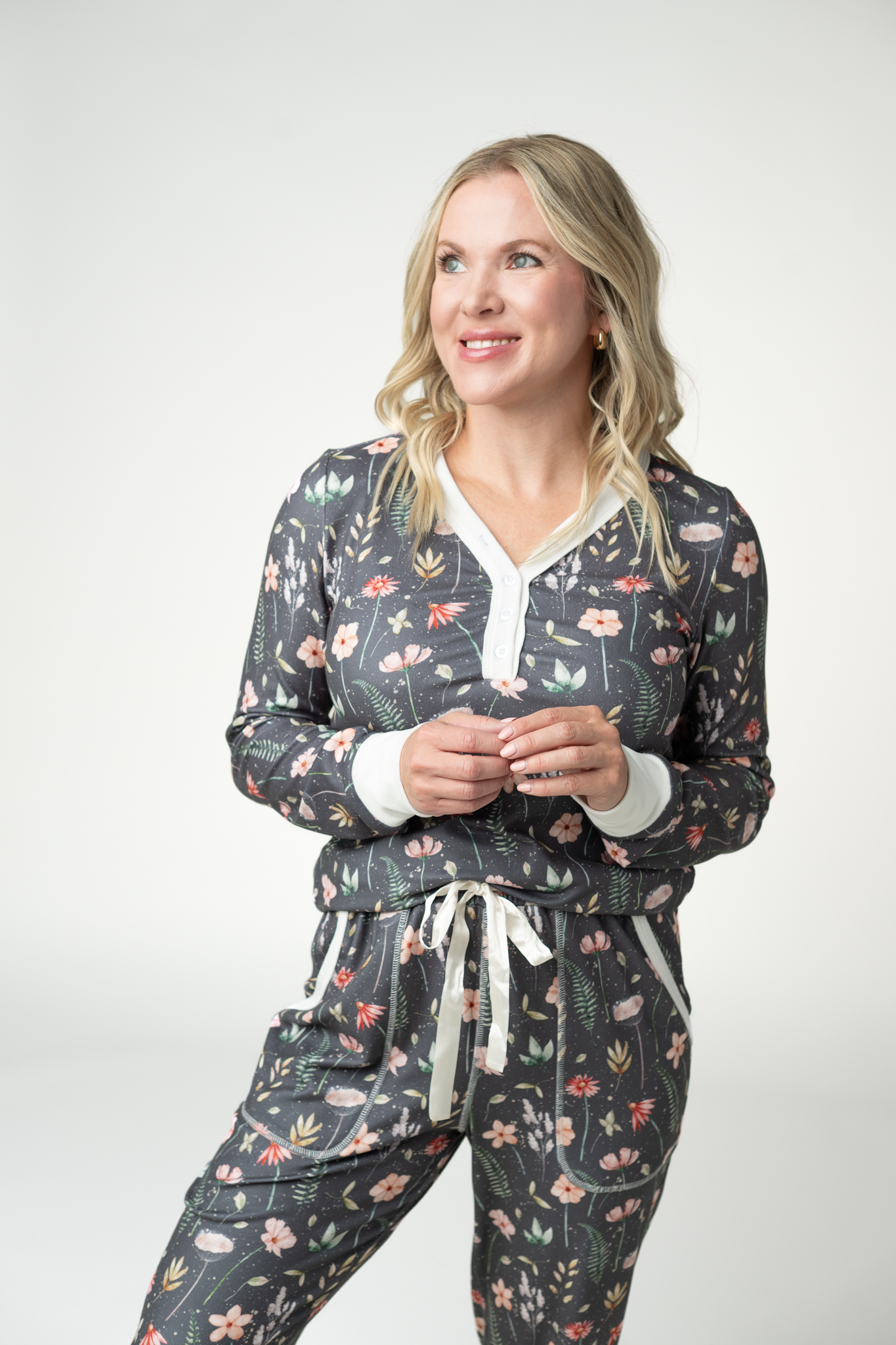 WAREHOUSE ONLY Cozy Pajama Set - Wildflower Meadow