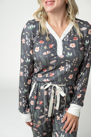 WAREHOUSE ONLY Cozy Pajama Set - Wildflower Meadow